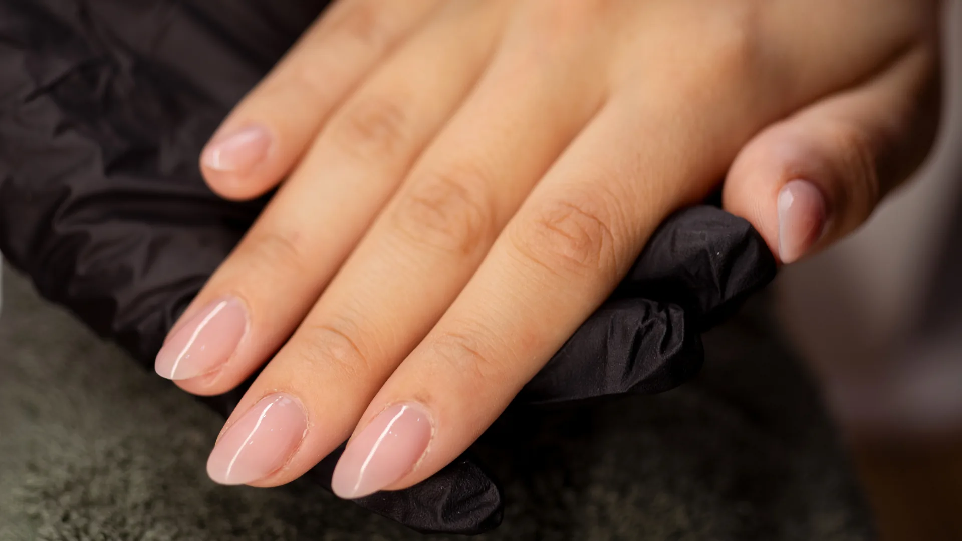 Manicure room at Nova Laser & Beauty Clinic in Yeroskipou - Shellac, Rubber Base and Hard Gel systems